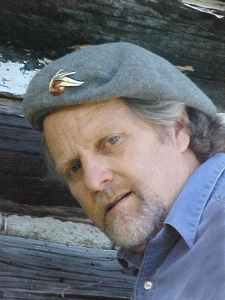 Author Nik C. Colyer with beret